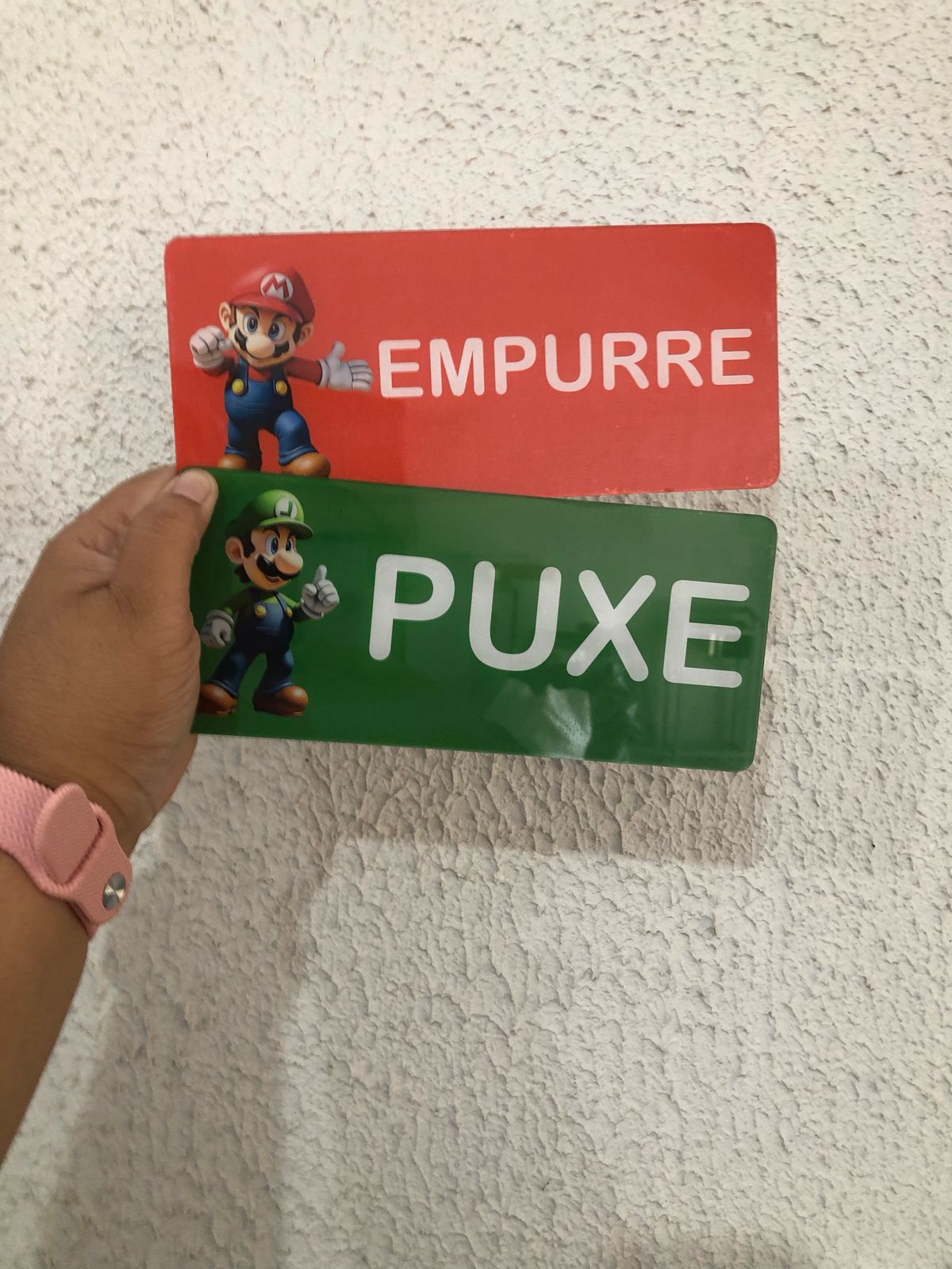 Placa de Sinalização para Porta em Acrílico com Impressão Digital - Placas de Porta - Laser Link